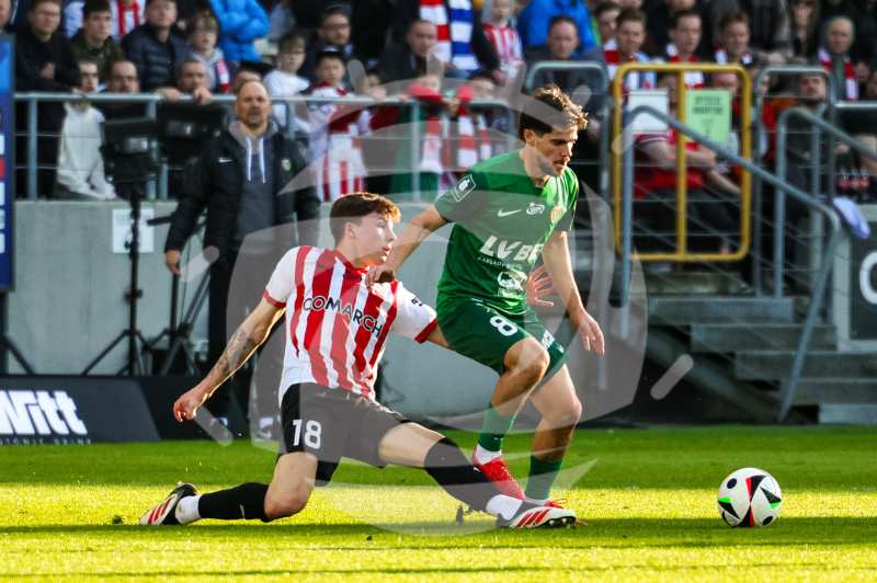 Piłka Nożna: Pko Bp Ekstraklasa Sezon 2024 2025 Cracovia - Slask Wroclaw - Agencja Fotograficzna